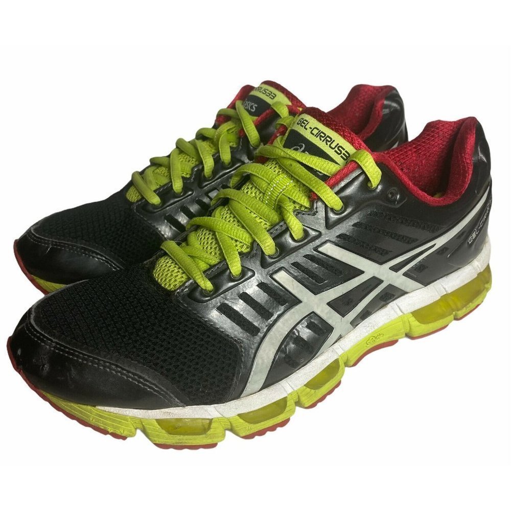 Asics Cirrus33 Men's Running Shoes Size 8.5 Black